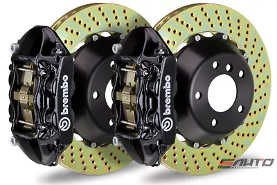 Brembo Front GT BBK Big Brake 4Pot Caliper Black 365x29 Drill Disc VW CC 09-13 • $3695