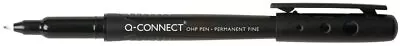 Pack Of 10 OHP Permanent Fine Black Pens • £10.29