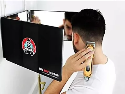 Lipfi’s Barbershop -  3 Way Mirror Adjustable Self Cut System.        62 • $34