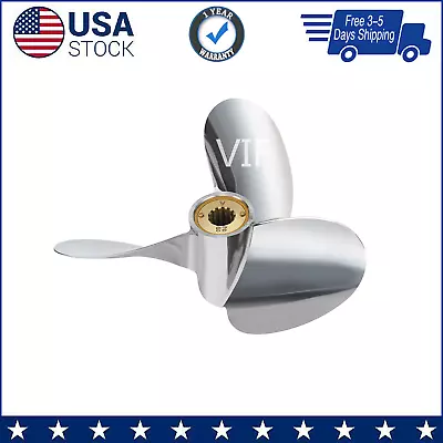 10.38 X18P Chopper | 48-43592A71 OEM Prop Fit Mercury 30-70hp Outboard  13 Tooth • $266