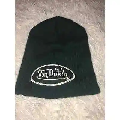 NWOT Von Dutch Green Beanie Hat • $42