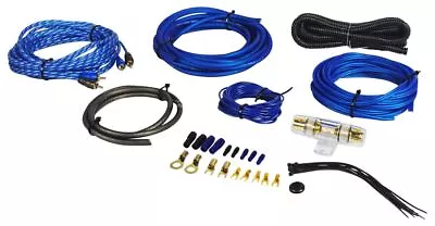 Rockville RWK81 8 Gauge Complete Amp Installation Wire Kit With 100% Copper RCA • $23.95