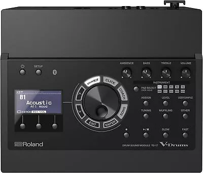 ROLAND TD-17 V-Drum Sound Module Bluetooth USB MIDI Output Japan • $865.62