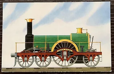 Gooch's Broad Gauge Locomotive Iron Duke Great Western Railways Postcard New Ex • $4