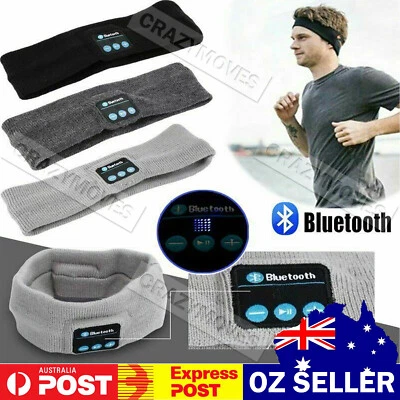 $9.94 • Buy Bluetooth Headset Wireless Stereo Earphone Headphone Sports Headband W/Mic VIC