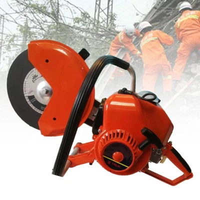 $239 • Buy  Petrol Demolition Saw Concrete Cut Off Saw & Blade Disc Dry Demo Road Cutter