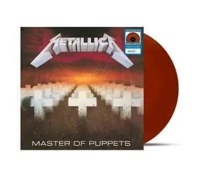 Metallica Master Of Puppets Red Brick Color Vinyl Exclusive Limited New Sealed  • $34.99