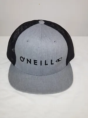 $14.99 • Buy O’NEILL Men’s Gray Snapback Cap Hat Adjustable