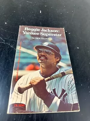 Vintage Reggie JACKSON Yankee Superstar Paperback 1975 Baseball Collector Gift • $6.87