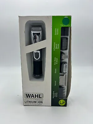 Wahl Deluxe Grooming Station Trimmer Kit Lithium Ion W/ Accessories 9854-802Y • £29.99