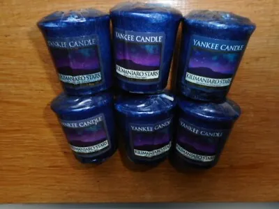 Yankee Candle 6 Rare Kilimanjaro Stars  Sampler Votives Htf • £25.99