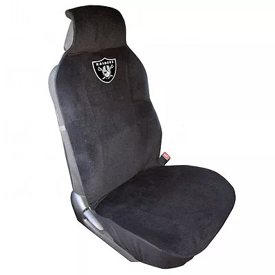 Brand New NFL Oakland Raiders Car Truck SUV Van Front Sideless Seat Cover • $31.45