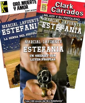 “Talismán Del Demonio” Set De Cinco Novelas Por Marcial Lafuente Estefania Y Otr • $28.45