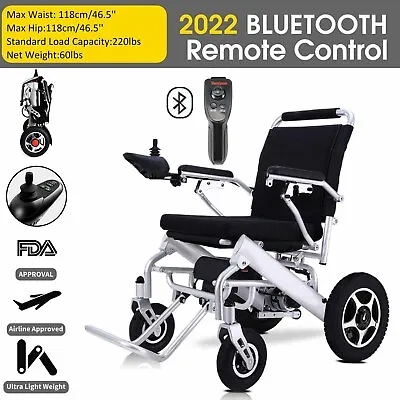 Folding Electric Wheelchair Lightweight Power Wheel Chair Mobility Aid MotorizIW • $899.99