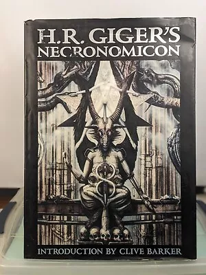 H. R. Giger's Necronomicon By H. R. Giger Third Morpheus Printing 1994 Hardcover • $239.95