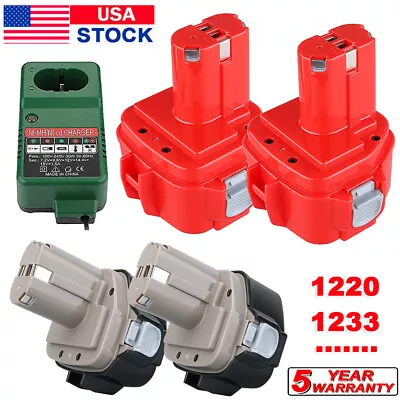 Replace For Makita 12V Battery 1200 1201 1222 1220 1233 1234 1235 PA12 6213D NEW • $20.89