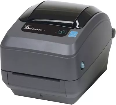 Zebra GK420T Label Printer Direct Thermal Thermal Transfer With USB/Ethernet • $359