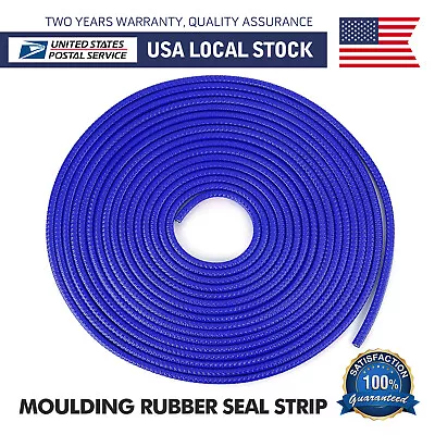 6Meter U-Channel Edge TrimRubber U Weather StrippingBule Edge TrimCrashproof • $10.99