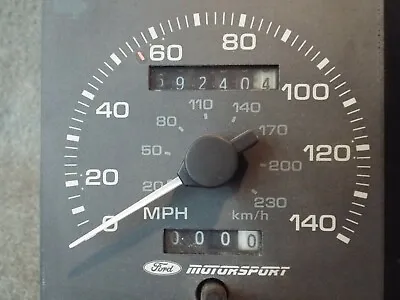 Motorsport 140 MPH Speedometer Gauge 1987 1988 1989 Ford Mustang GT LX 87 88 89 • $399.99