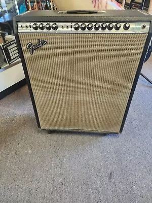 Vintage Fender 1976 Original Quad Reverb  Amp  All Original. Good Condition Work • $1100