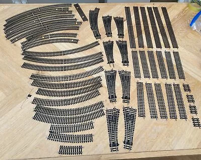 Hornby Job Lot 00 Gauge Track Layout Sold As Seen 42 Perfect 10 Imperfect Used • £26