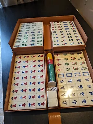 Mah Jong Set In Case - Pre-owned But Never Used • £36