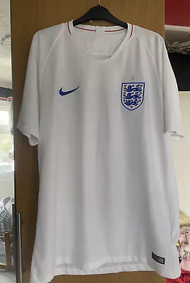 Nike Official England 2018 Home Football Shirt - Size XL • £22