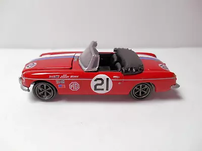 STREET FREAKS IMPORT HEAT RED 1963 MG MGB DIE-CAST CAR WRRS BY JOHNNY LIGHTNING • $3