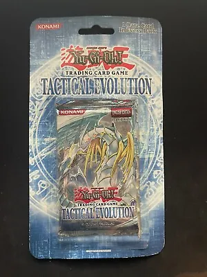 Yugioh Tactical Evolution 1st Edition Blister (OPENED/NO CARDS) • £10