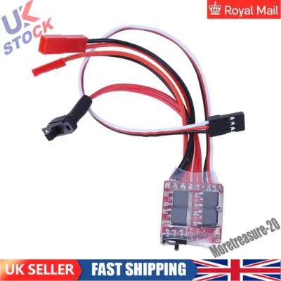 £6.69 • Buy 20A ESC Brushed Brush Motor Speed Controller For RC Car Boat Model Reverse Tool
