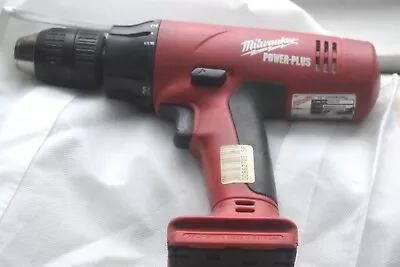 Milwaukee POWER-PLUS 18V 2-Speed 1/2-inch Drill 0522-20 Red As Isno Battery Test • $34.44