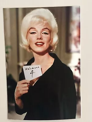 Marilyn Monroe Something’s Got To Give Rare Hair Test Photo 4x6 Inches • $8.09