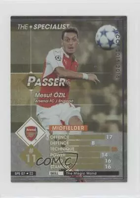 2015-16 Panini WCCF The Specialist Mesut Ozil #SPE07/22 • $6.63