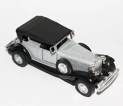 Yatming Diecast Toy Car Pullback Motor Mechanical V-16 Phaeton Cadillac Silver • $9.99