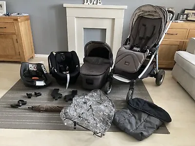 Mamas And Papas XT Flip Travel System With ISO Fix Base And Car Seat • £250
