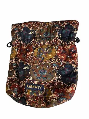 Liberty Of London Make Up Bag / Wash Bag - Excellent Floral Paisley Pattern • £5.95