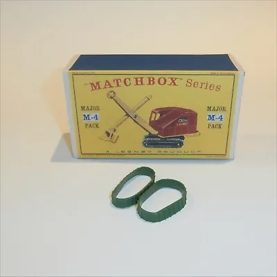 Matchbox Major Pack 4 A Ruston Bucyrus Excavator Repro Box With Green Tracks • $23.99