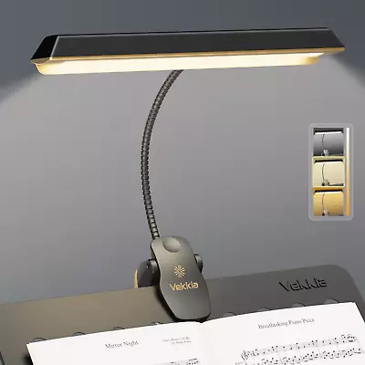 Vekkia Royal Super Bright Music Stand Light Clip On Piano Lights USB Piano For • $36.38