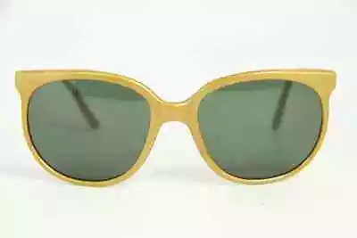 Vintage Vuarnet Sunglasses 002 Gold Cat Eye PX3000 Mineral Gray Lens • $139