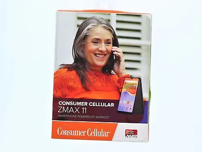 $129.99 • Buy Consumer Cellular ZMAX 11 Smartphone (32GB)
