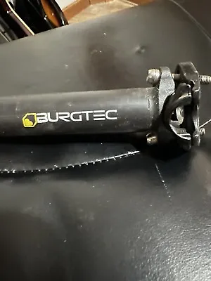 Burgtec Xpress Seatpost 30.9mm Carbon - Black • $80