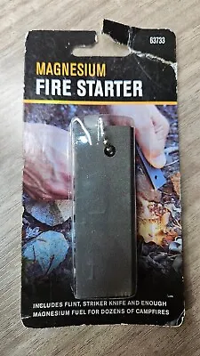 Magnesium Block Flint Fire Starter Emergency Survival Camping T23 • $8.99