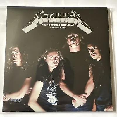 Metallica Black Album Pre-Production Rehearsals & Radio Edits CD • $14.99