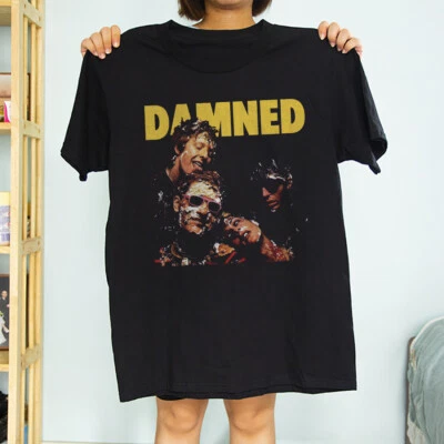 $21.99 • Buy The Damned - Punk Rock Band BlackT-Shirt Size S-3XL Free Shipping