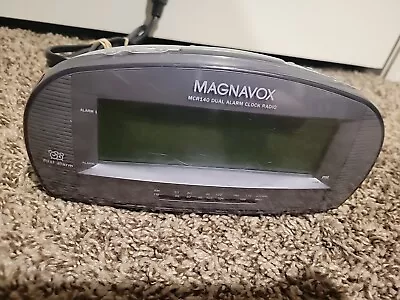 2006 Magnavox Big Display Clock Radio Model MCR140/17 Dual Alarm - Used/Tested • $17.99