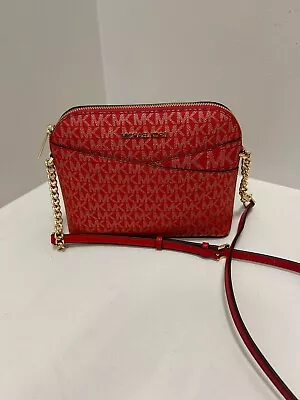 Michael Kors Lady PVC Or Leather Crossbody Bag Handbag Messenger Purse Shoulder • $87