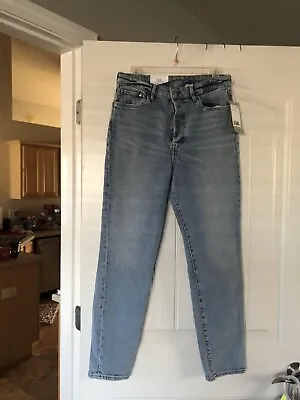 H&M Mom Jeans Women’s Size 8 NWT Ultra High Waist Orig$29.99 Button Fly • $13