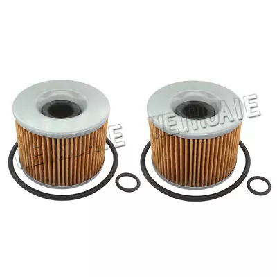 2x Oil Filter For HONDA CB350F CB400F CB500K CB650 CB1000C CB1100F Motorcycle • $11.36