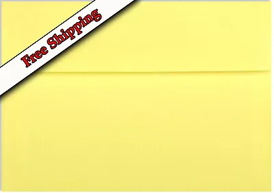 Canary Pastel Yellow A2 Envelopes For Invitations Announcements Showers Wedding • $9.60