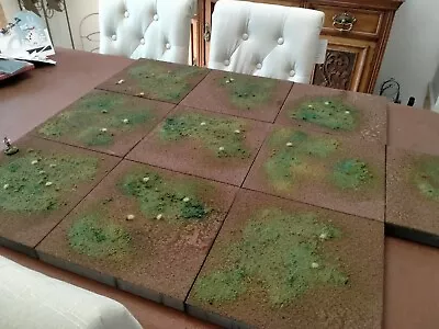 3x3 Modular Wargaming Terrain Board Perfect For Malfaux Marvel Crisis Protocol  • £125